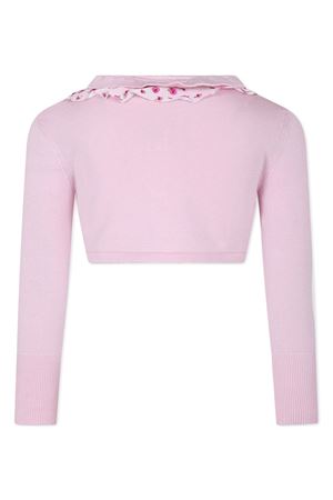 cardigan in cotone rosa SIMONETTA KIDS | SU9A60X0018515